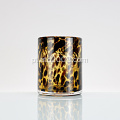 ATO Leopard Print Stemmless Wine Glass